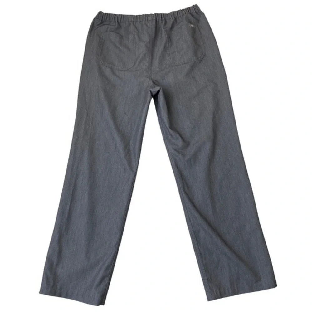 FIGS Livingston Scrub Pants Men XL Gray Technical Collection FM4500 Straight Leg